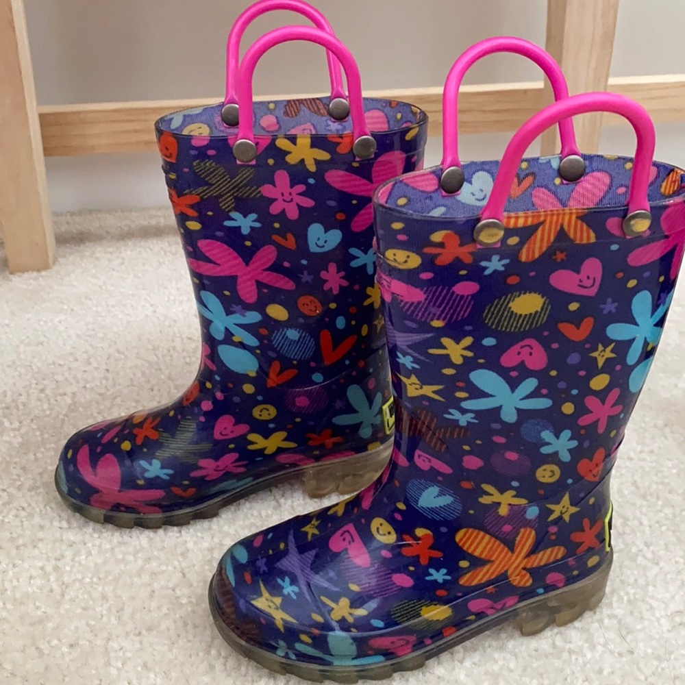 Western Chief Toddler Light Up Rain Boots